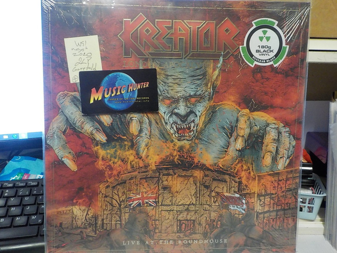 KREATOR - LONDON APOCALYPTICON UUSI -2020  2LP +