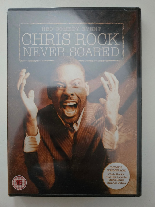 Chris Rock, Never scared (UUSI) - DVD