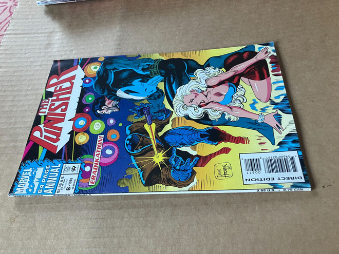 MARVEL THE PUNISHER ANNUAL 6/1993 HYVÄ