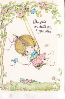AnneLiese. Tyttö keinussa. e262