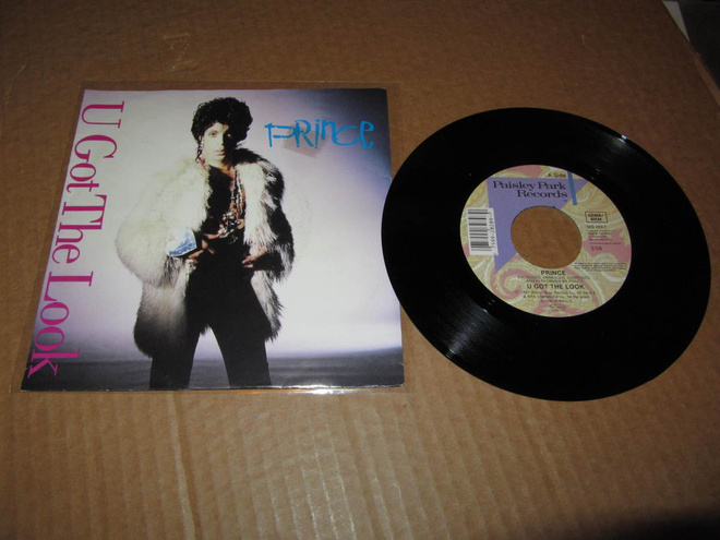 Prince 7" U Got The Look/Housequake,PS v.1987 EX/EX-
