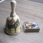 POSLIININEN KELLO - KILKUTIN, GREENFIELD POTTERY, ENGLAND - pikkukuva 2