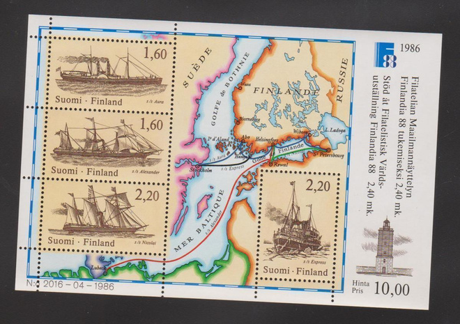 1986 FINLANDIA 88 BL2 **, mutta