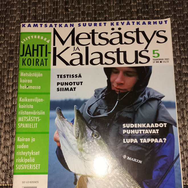 Metsästys ja kalastus 5/2001