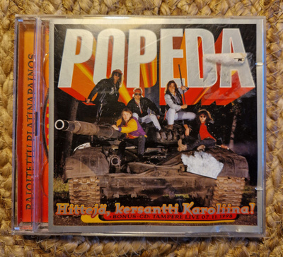 Popeda hittejä Kersantti Karoliina cd. Rajoitettu Platpainos