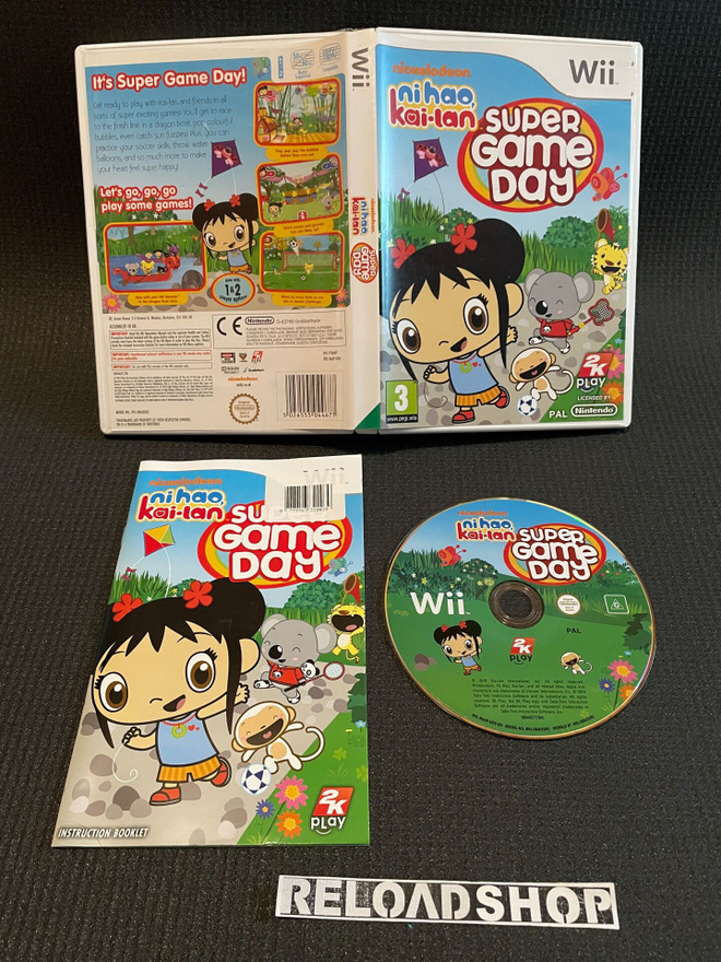 Ni Hao Kai-Lan Super Game Day Wii - CiB