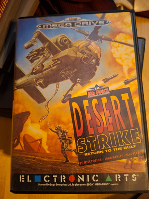 Sega Mega Drive Desert Strike, ei ohjeita