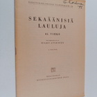 Sekaäänisiä lauluja : 85. vihko - pikkukuva 1