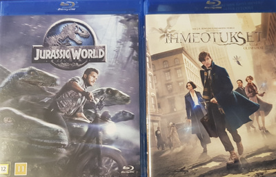Ihmeotukset ja niiden olinpaikat +-Jurassic World -Blu-Ray