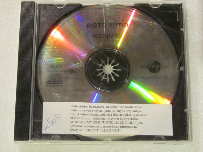 Risto Autio • Kotikatu • Haastattelu PROMO CDr