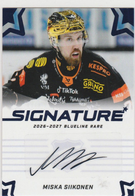 2026/27 Bluelinen Rare signature Siikonen , KooKoo /20
