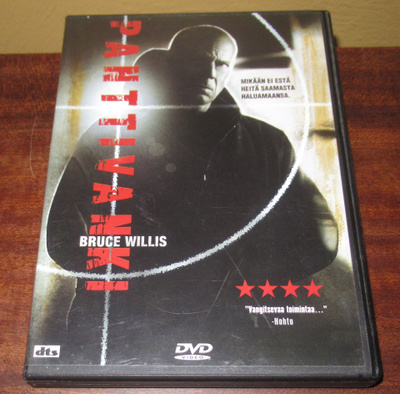 Panttivanki (Bruce Willis) dvd toiminta-trilleri v.2005
