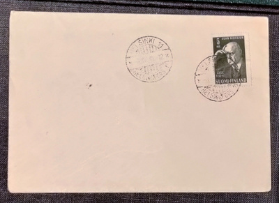 1945 FDC Sibelius
