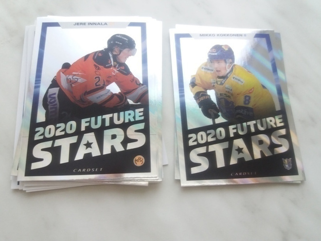 2019-20 Cardset 2020 Future Stars kortteja alk. 1.50e/kpl