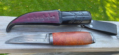 Tommi damaskus puukko