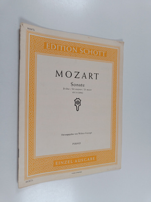 Mozart Sonate D-Dur / Re majeur / D major KV 311 [284c] :...