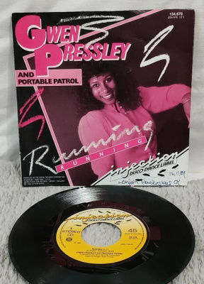 Gwen Pressley And Portable Patrol Running 7"single