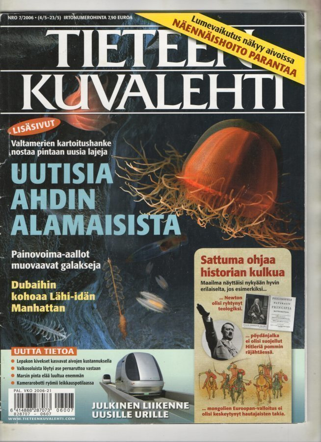Tieteen kuvalehti n:o 7 2006 Dubai Lähi-Idän Manhattan.