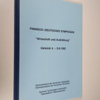 Finnish-deutsches Symposium "Wirtschaft und Ausbildung" :... - pikkukuva 1