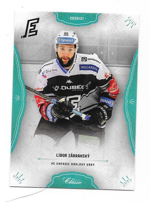 2020-21 Classic BLUE #277 Libor Zabransky Karlovy Vary Ässät