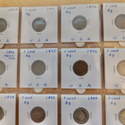 25 Kolikkoa USA 1 c 22 x 1890-1920 + 1941 1944 1950 - pikkukuva 4