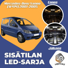 Mercedes-Benz Vaneo Sisätilan LED-sarja 9-osainen - pikkukuva 1