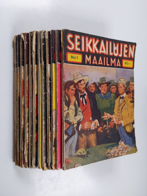 Seikkailujen maailma vuosikerta 1955 (1-12)