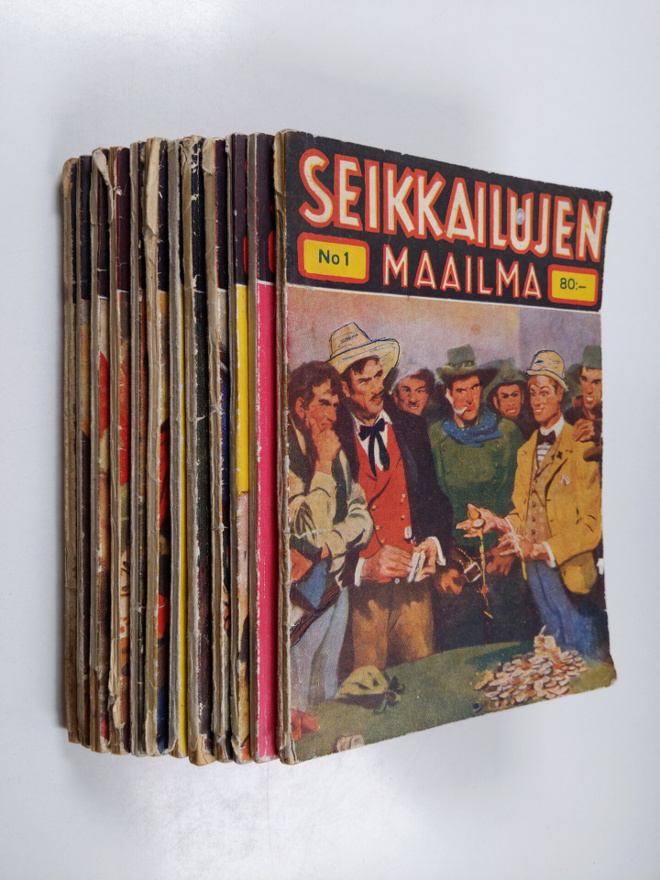 Seikkailujen maailma vuosikerta 1955 (1-12)