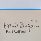 Kari Vaijärvi : Vinkeä väkkyrä (signeerattu) - pikkukuva 3