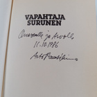 Arto Paasilinna : Vapahtaja Surunen (signeerattu, tekijän... - pikkukuva 3