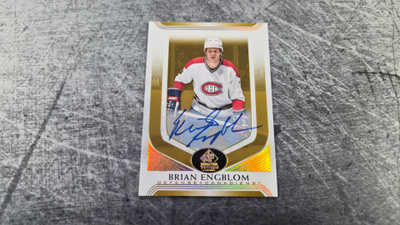 Brian Engblom 2020-21 SP Legends Auto