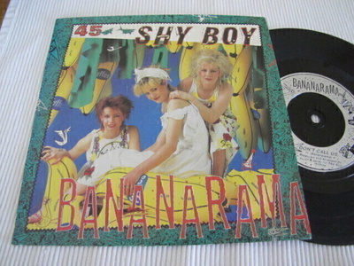 Bananarama shy boy 7 45 UK 1982