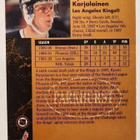 Kyösti Karjalainen jääkiekkokortti Parkhurst #295 1991-1992 - pikkukuva 2