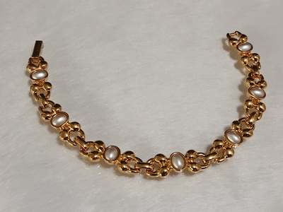 Upea 21k kullattu Kanadalainen rannekoru Gold plated