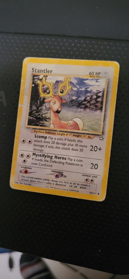Stantler 76/111 - Neo Genesis card