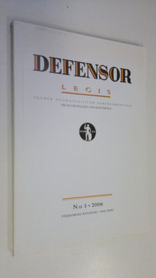 Defensor legis n:o 3/2006