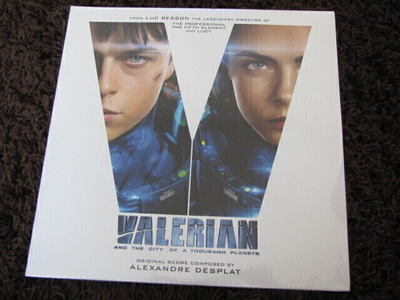 Valerian soundtrack 2x lp muoveissa värivin ost david bowie