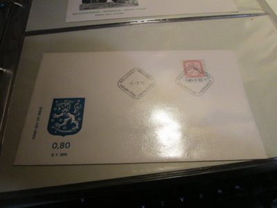 1976 80p leijona FDC