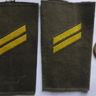 Sotilasmerkki asema Orig. Saksa Bundeswehr pari - pikkukuva 1