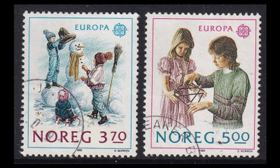 Norja 1019-20 o Europa lasten leikit (1989)