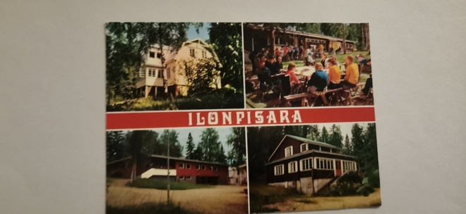 ILONPISARA, Hatunniemi Hämeenlinna, kulkematon postikortti