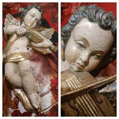 Italialainen putto seinälle
