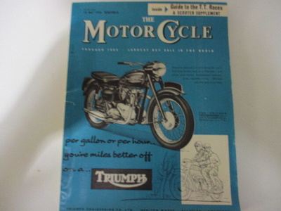 THE MOTORCYCLE 28 MAY 1959