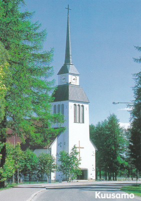 KIRKKOKORTTI - KUUSAMON KIRKKO - 9