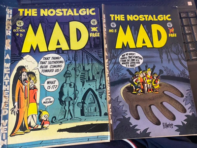 The Nostalgic Mad 1 ja 5 (1974) EC Comics