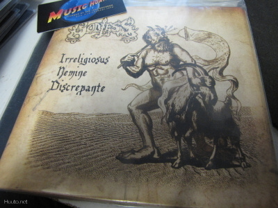 GODLESS - IRRELIGIOUS NEMINE DISCREPANTE 2x7'' ex/ex