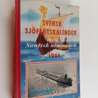 Svensk sjöfartskalender med nautisk almanack 1961 - pikkukuva 1