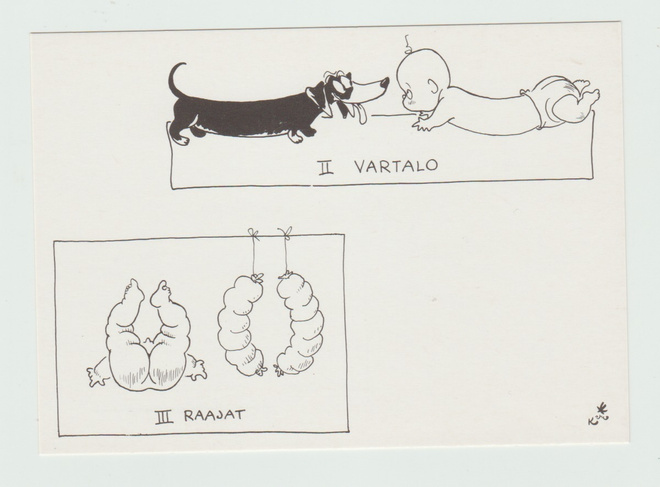 Kari Suomalainen : Vauvan anatomia  II  ja III   (R)