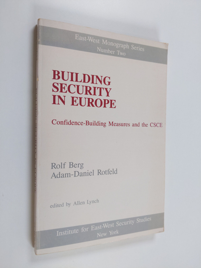 Rolf Berg : Confidence-building measures in Europe
