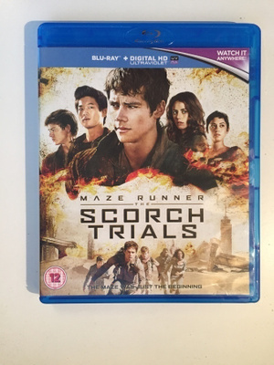 Labyrintti - Aavikkokokeet - The Scorch Trials -2015 Blu-ray